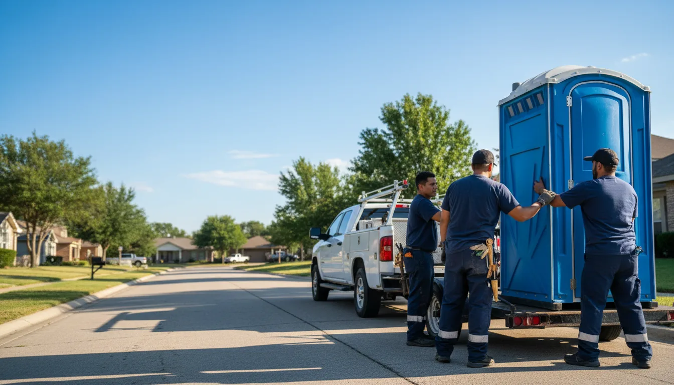 Portable Toilet Rental in Rush Springs, OK near me